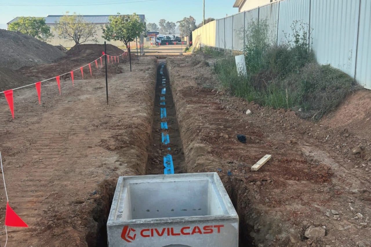 Stormwater & headwall, Wagga Wagga
